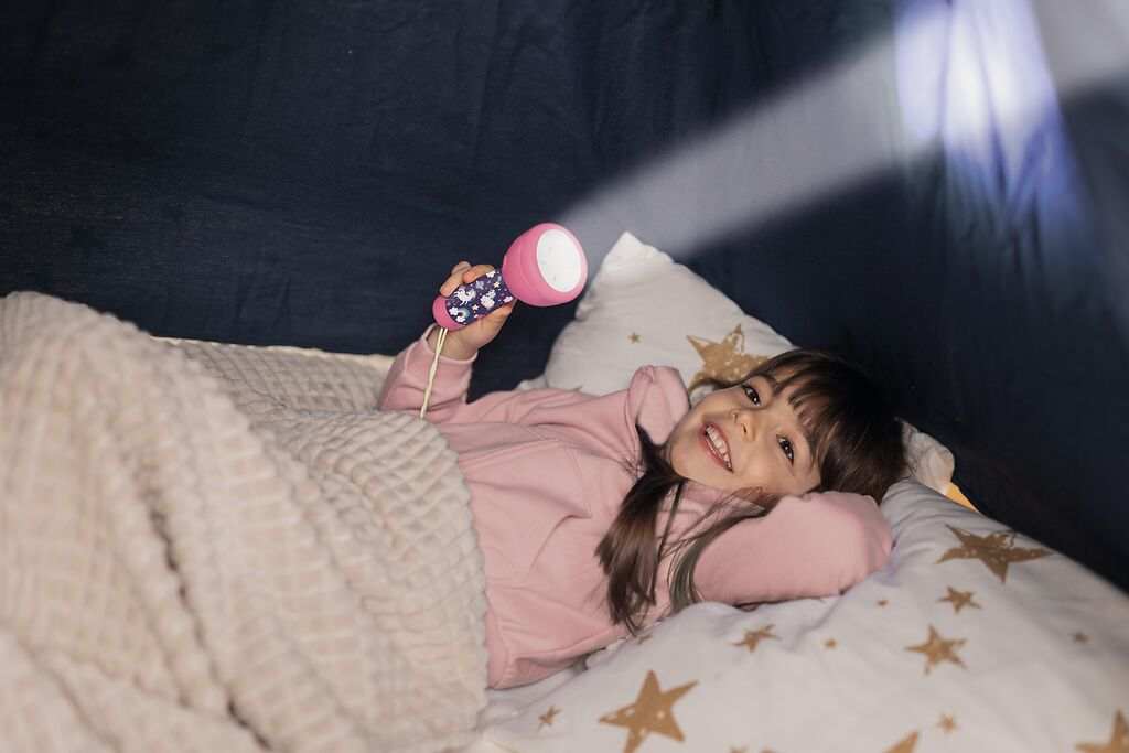 BimBim Taschenlicht – Flexible LED-Taschenlampe Für Handtaschen, Mit Clip, Weiß-transparent, Einzigartiges Geschenk