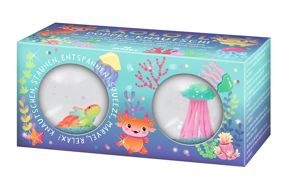 Axolotl Doppel- Knautschi