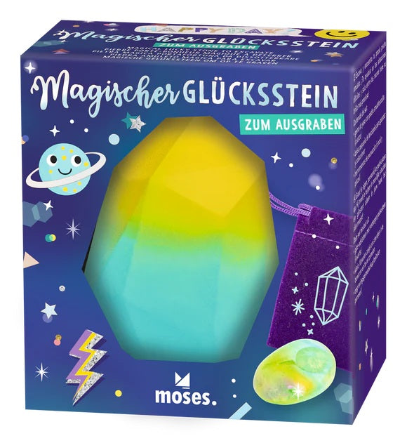 Happy Day Magische Glückssteine Gelb/Blau