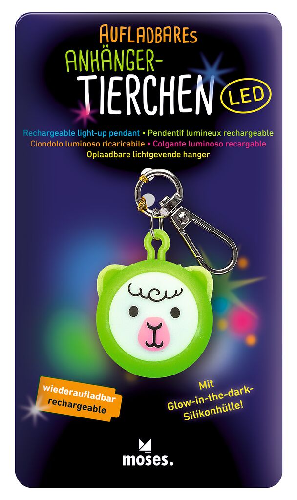 Aufladbare Anhänger-Tierchen LED