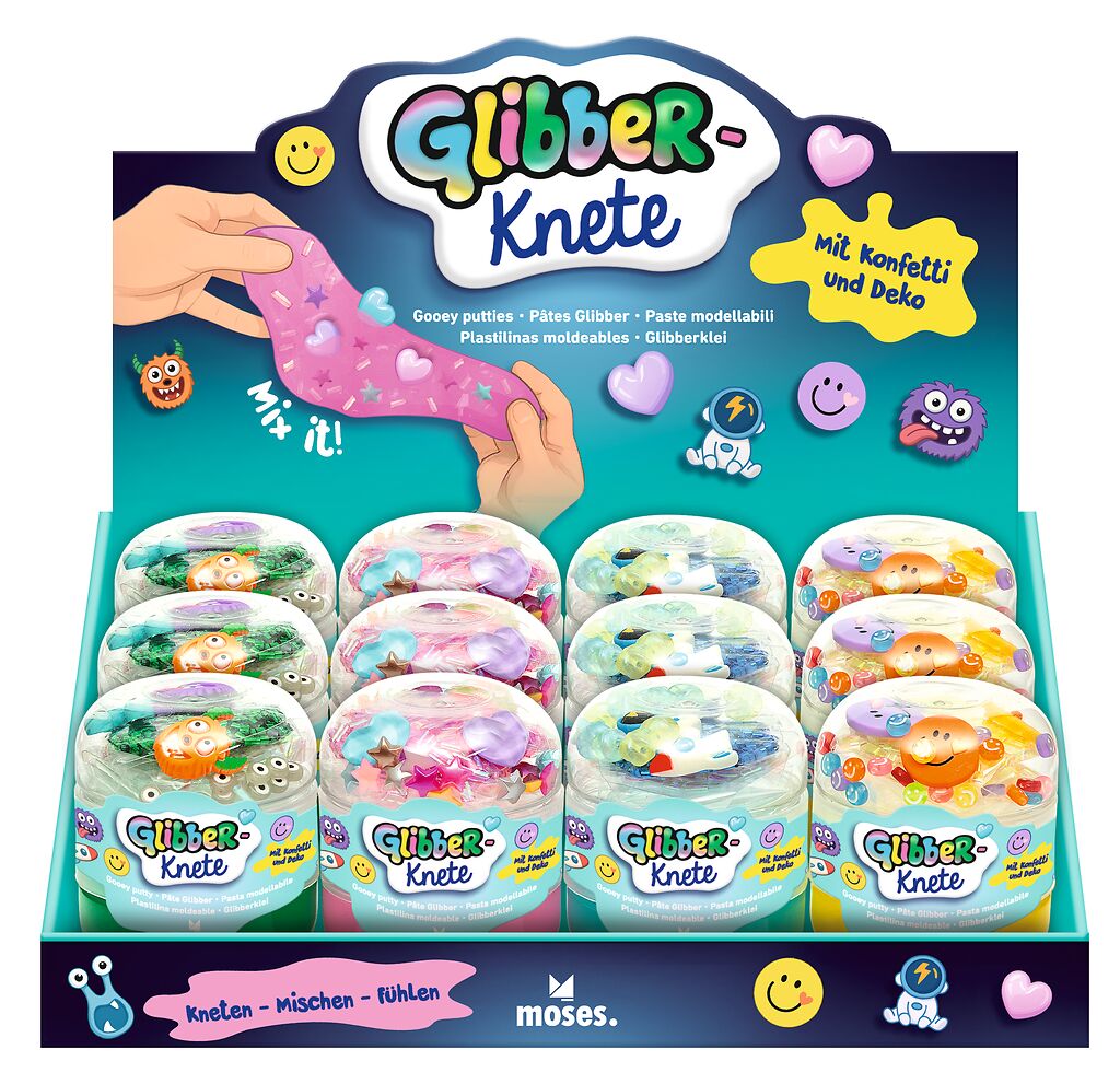 Glibber-Knete (1 Stück)