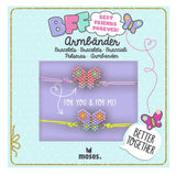 BFF-Armbänder Schmetterling oder Herz (1 Set)