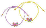 BFF-Armbänder Schmetterling oder Herz (1 Set)