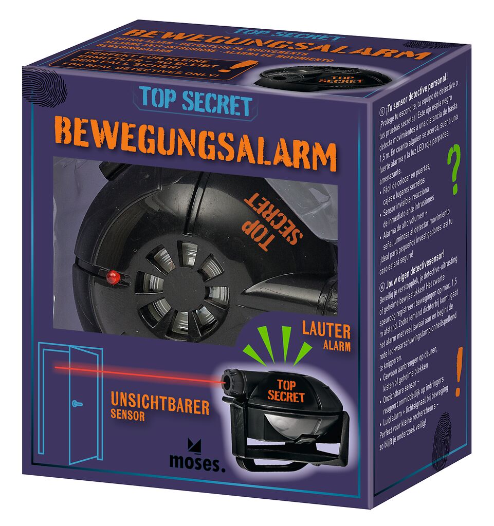 Top Secret - Bewegungsalarm