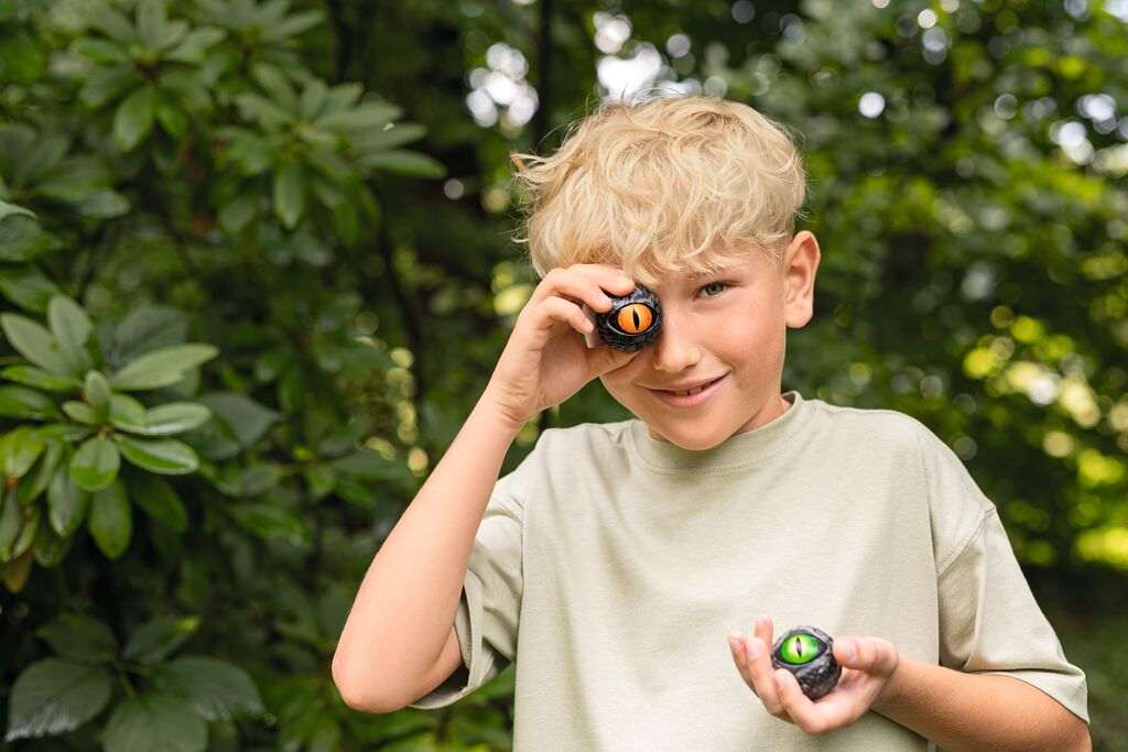 Flummi Dino-Auge - korbmayer. ganz besonders. für kinder.