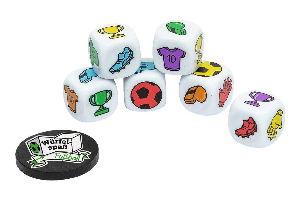 Würfelspaß Fußball