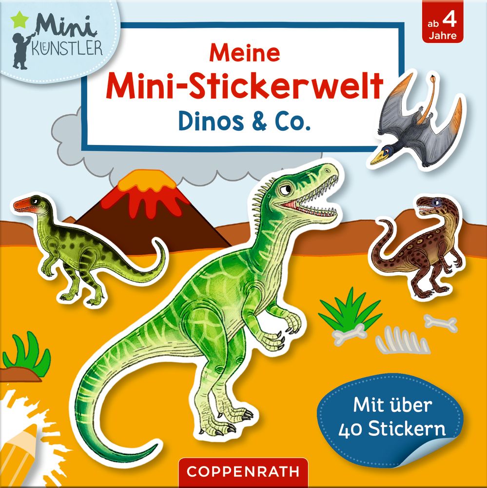 Meine Mini-Stickerwelt:Dinos - korbmayer. ganz besonders. für kinder.