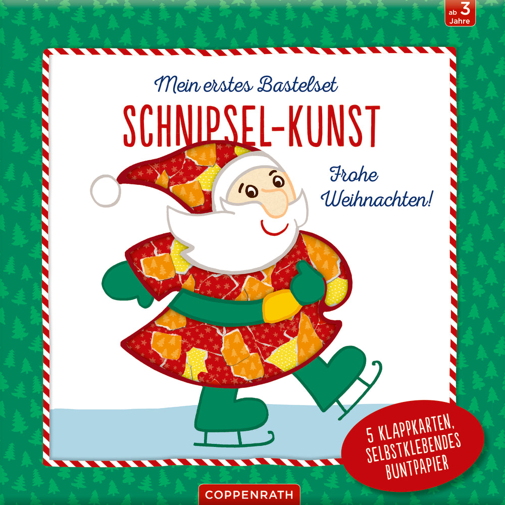 Mein 1. Bastelset: Schnipsel-Kunst - Frohe Weihnachten! - korbmayer. ganz besonders. für kinder.