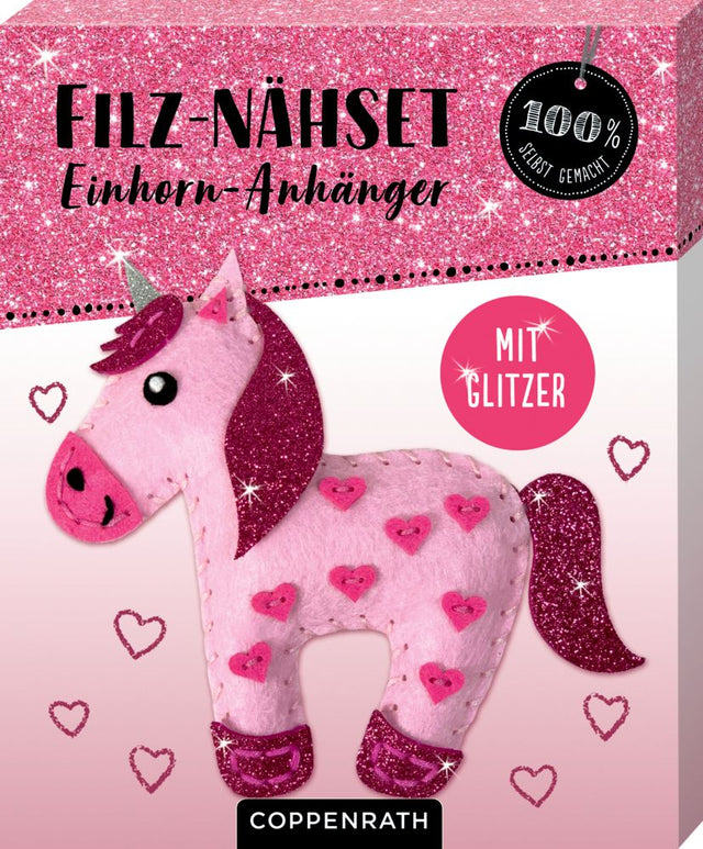 Ruck, zuck kreativ! Filz-Nähset Einhorn-AnhängerCoppenrathRuck, zuck kreativkorbmayer. ganz besonders. für kinder.