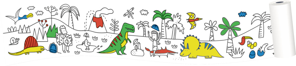 Meine 1. Malrolle - Dinos & Co
