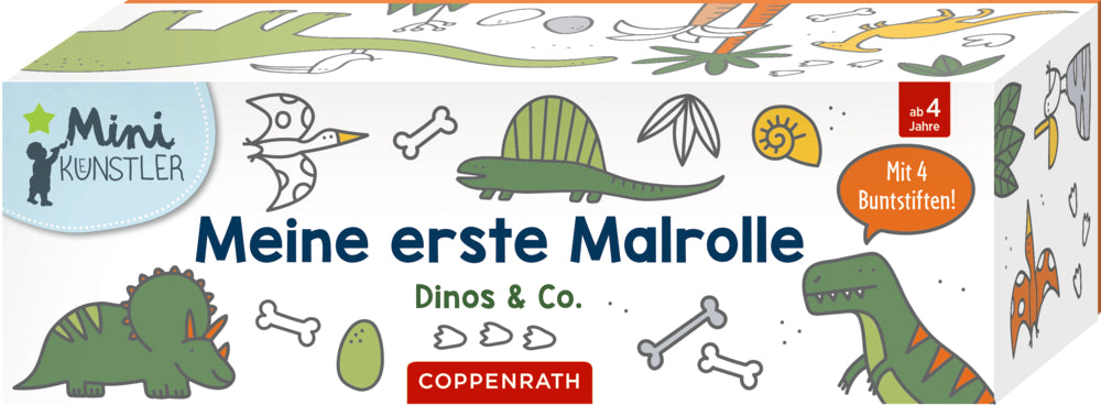 Meine 1. Malrolle - Dinos & Co