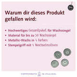Siegelwachs-Set: 100% selbst gemacht