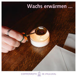Siegelwachs-Set: 100% selbst gemacht