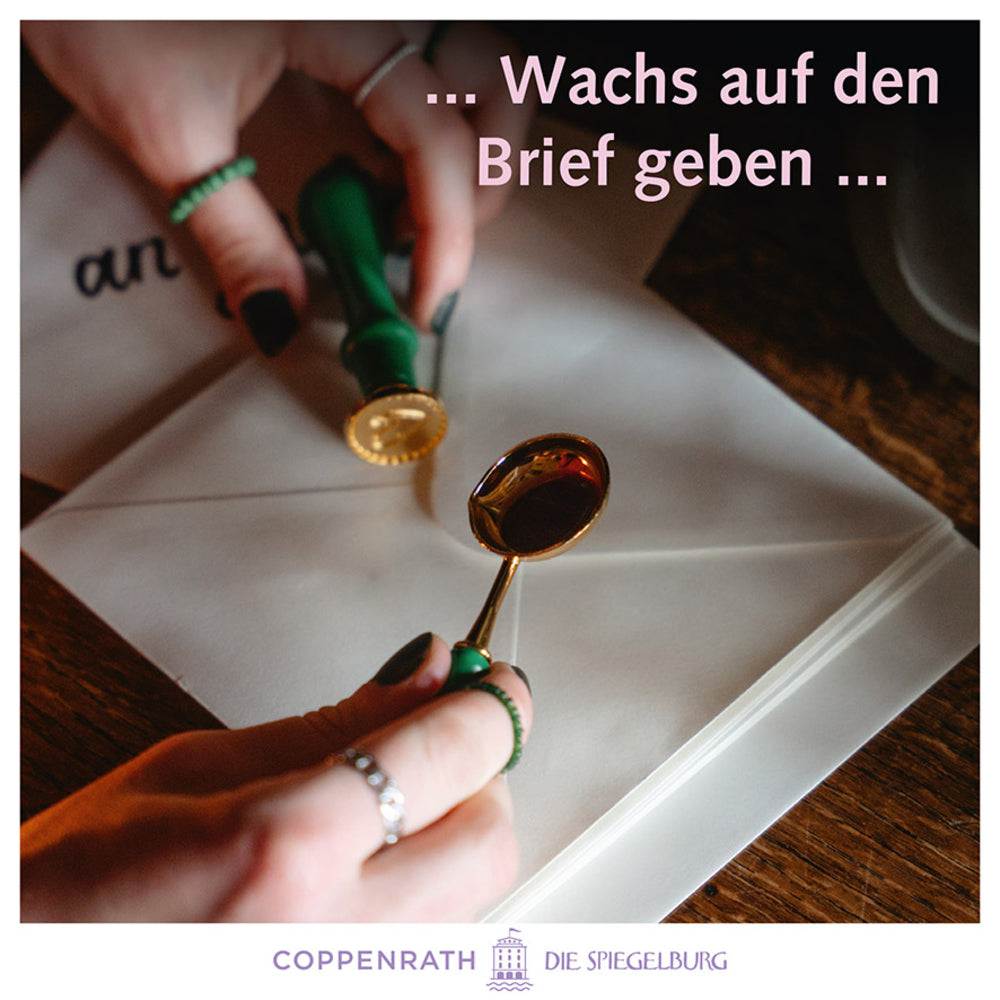Siegelwachs-Set: 100% selbst gemacht