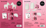 Plüsch-Nähset Katze oder Einhorn (1 Stück)