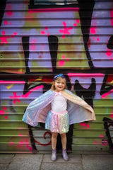 Paillettenrock Ombre Größe 4–6 Jahre