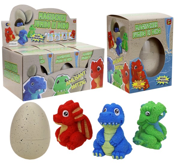 Magisches Jumbo Ei Dino