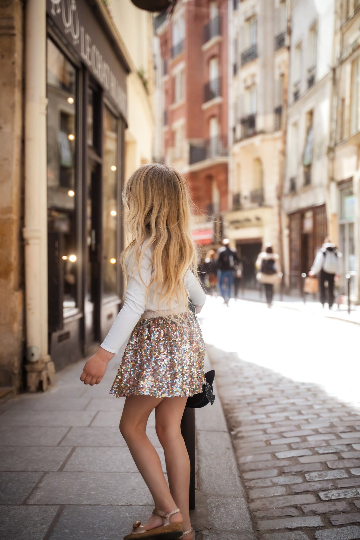 Paillettenrock A Star is Born 4–6 Jahre