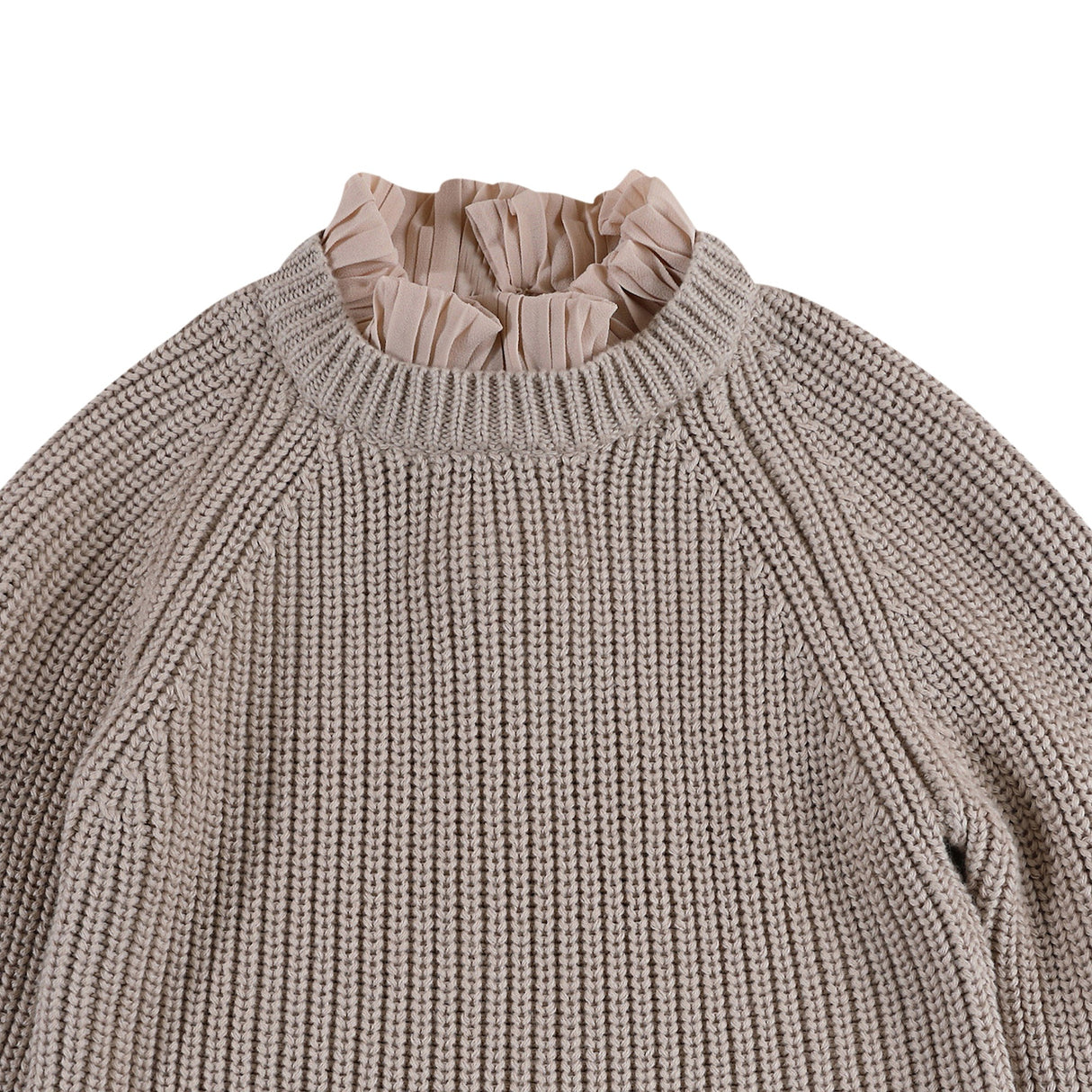 Irene Sweater/ Soft Taupe