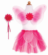 Feen Set 3 teilig pink 4-7 Jahre