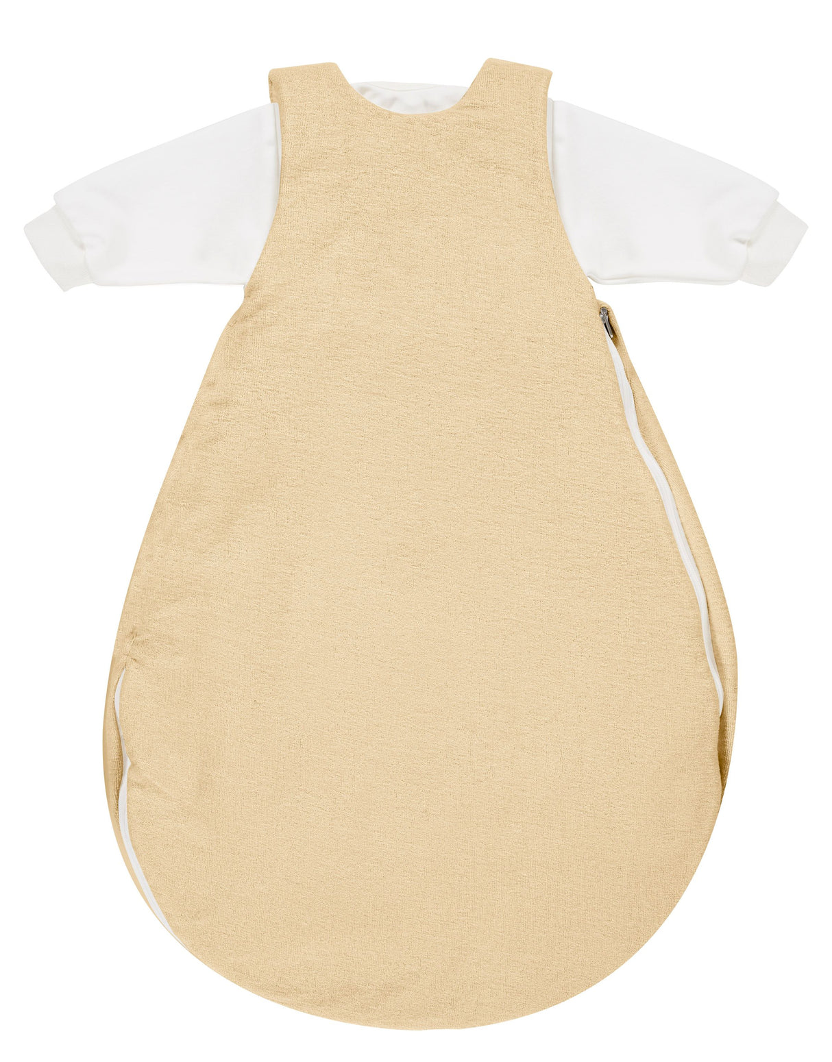 Baby-Mäxchen mit Belüftungssystem Frottier/ natur Größe 56