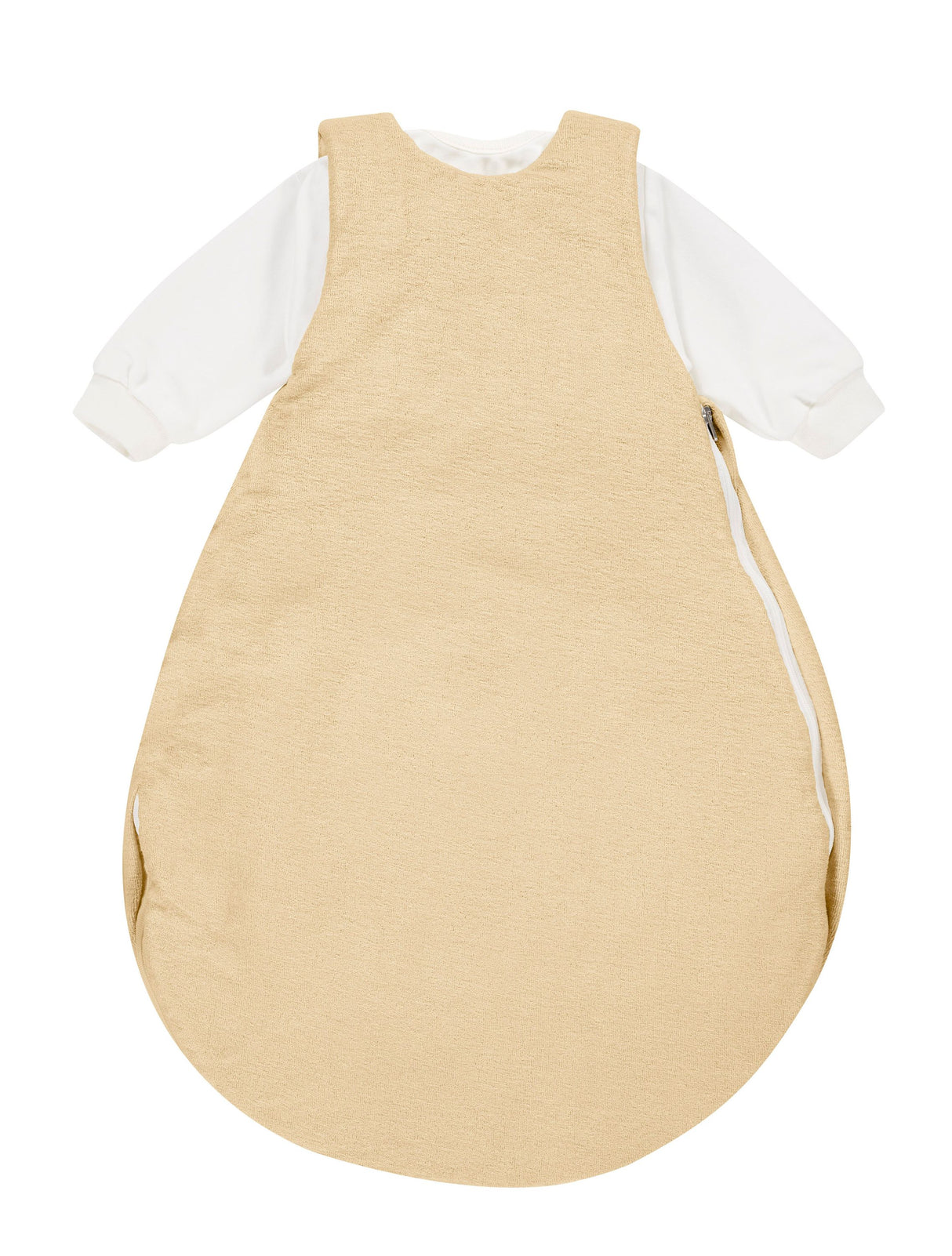 Baby-Mäxchen mit Belüftungssystem Frottier/ natur Größe 56