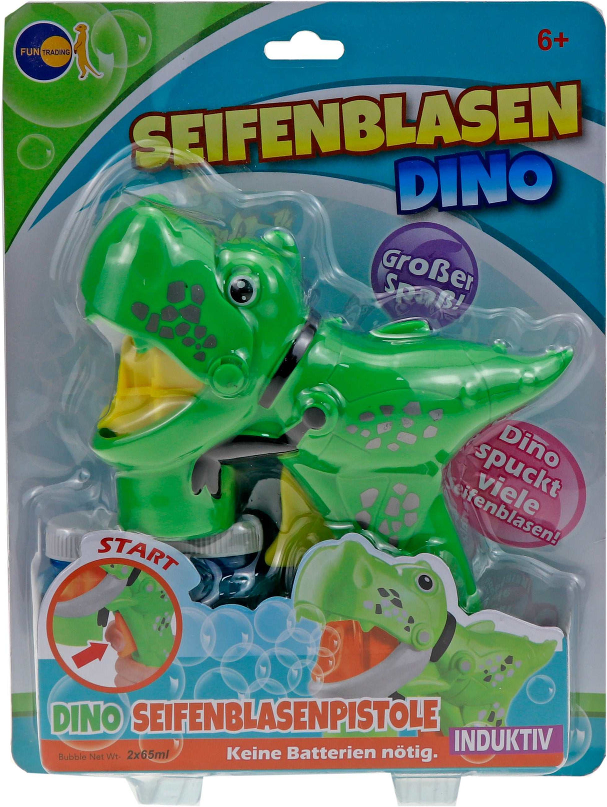 Seifenblasenpistole Dino - manuell