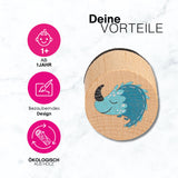 Holzstempel Set *Dinoz* für Knete