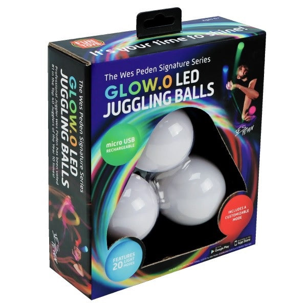 Jonglierball Set LED - korbmayer. ganz besonders. für kinder.