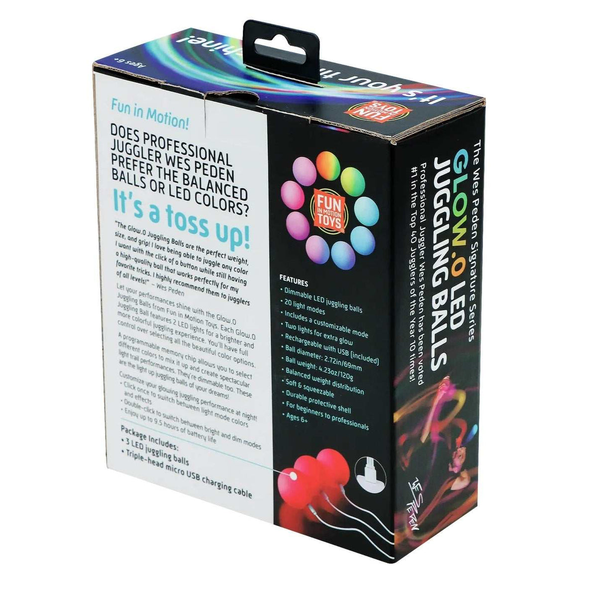 Jonglierball Set LED