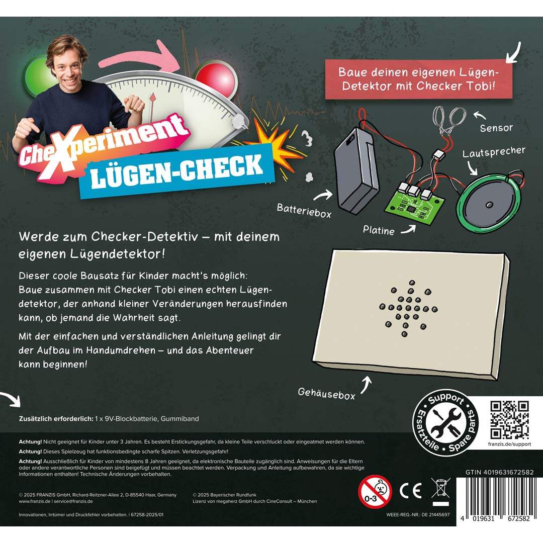 Franzis: Checker Tobi CheXperiment Lügen-Check