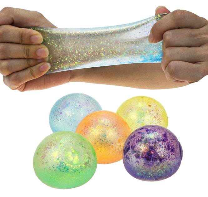 Stretchy Glitzer Ball - korbmayer. ganz besonders. für kinder.