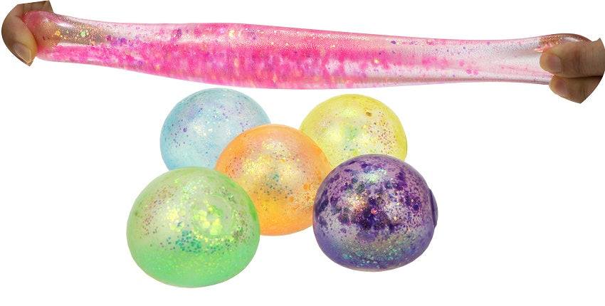 Stretchy Glitzer Ball - korbmayer. ganz besonders. für kinder.