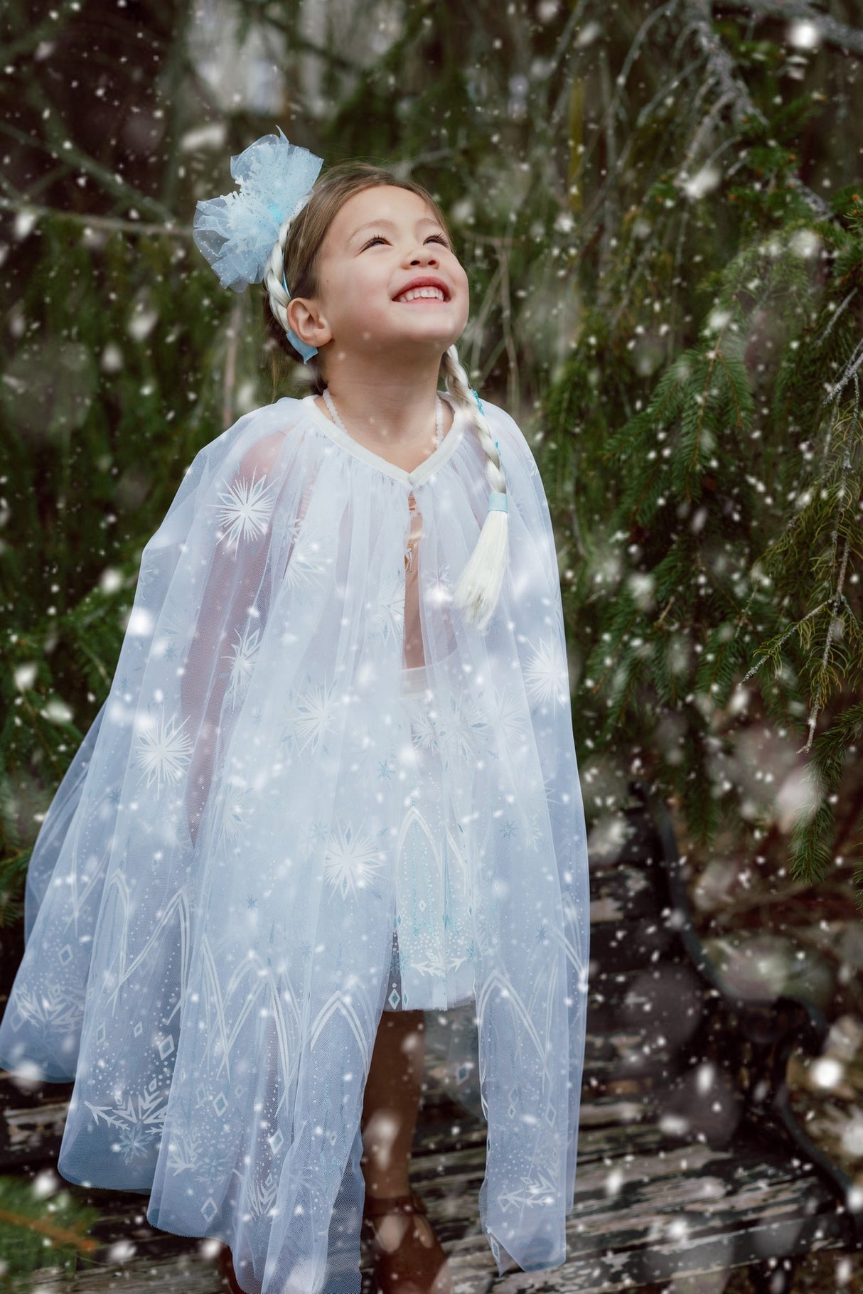 Winter Wonderland Umhang 3-4 Jahre