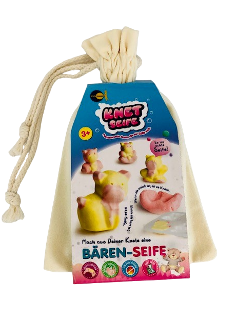 Knet Seife-Bären Set