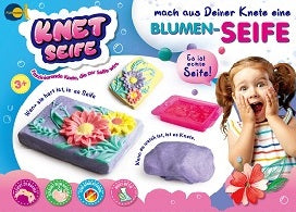 Knet Seife-Blumen Set