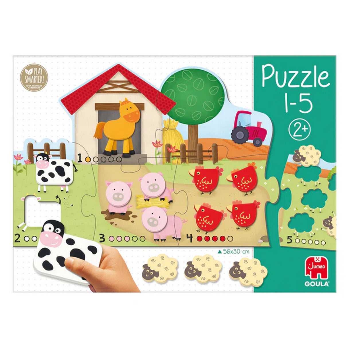 GOULA - Zahlenpuzzle 1-5
