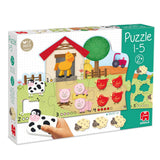 GOULA - Zahlenpuzzle 1-5