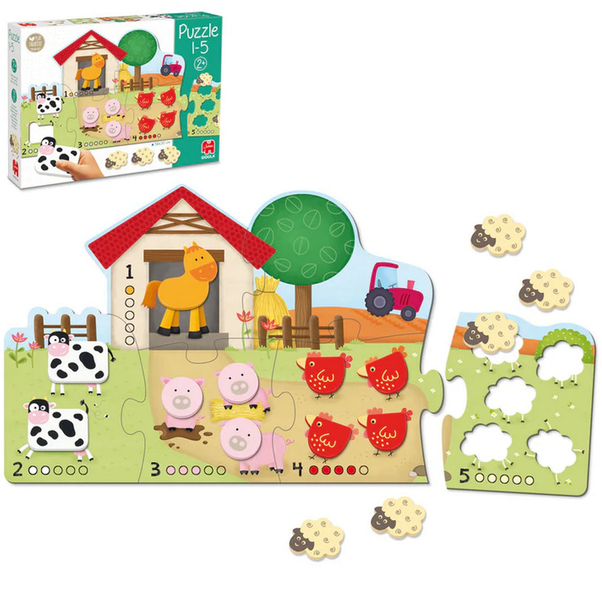 GOULA - Zahlenpuzzle 1-5