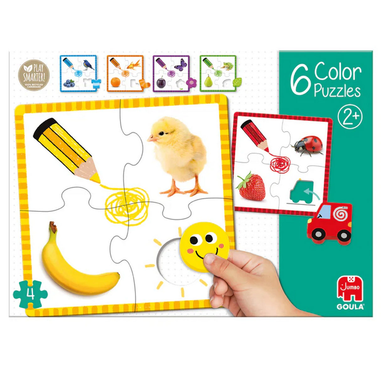 GOULA - 6 Farben-Puzzle