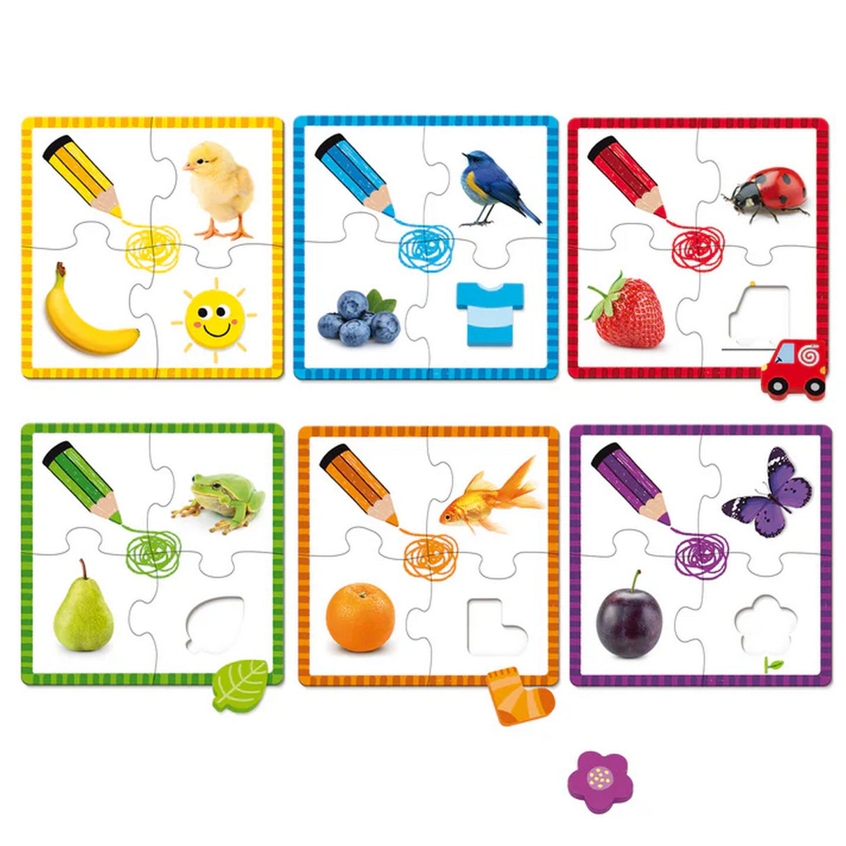 GOULA - 6 Farben-Puzzle
