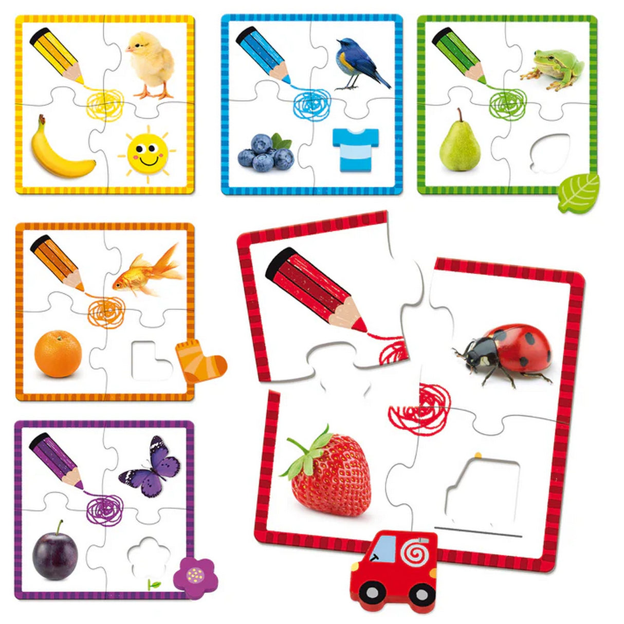 GOULA - 6 Farben-Puzzle