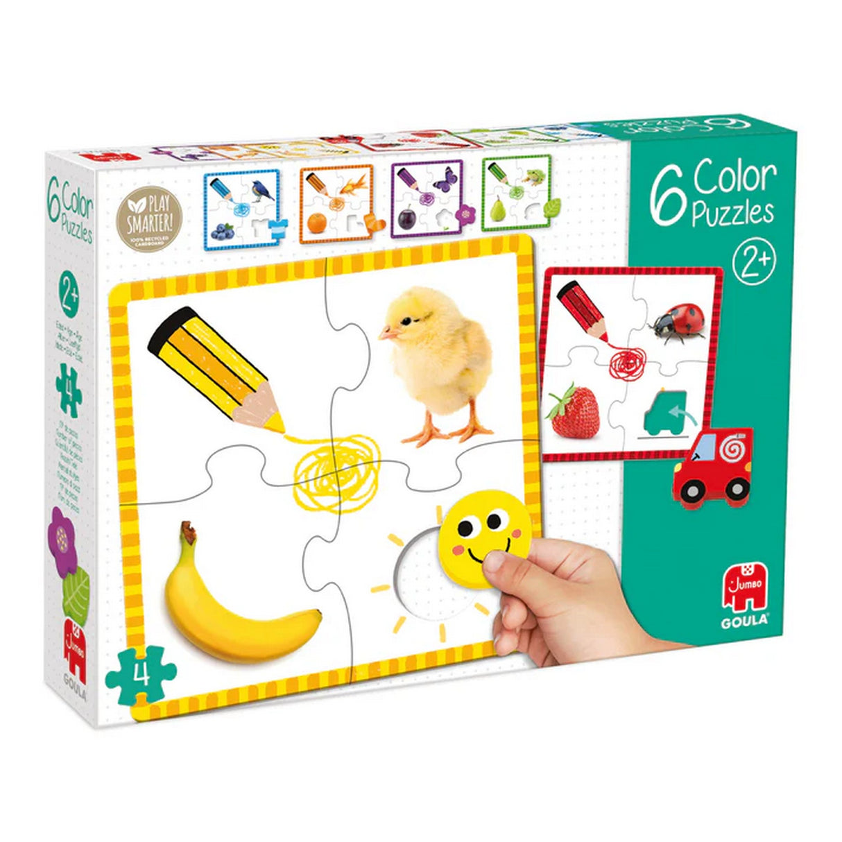 GOULA - 6 Farben-Puzzle