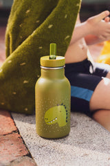 Schulset - Rucksack klein,Trinkflasche 350ml & Brotdose groß - Mr. Dino