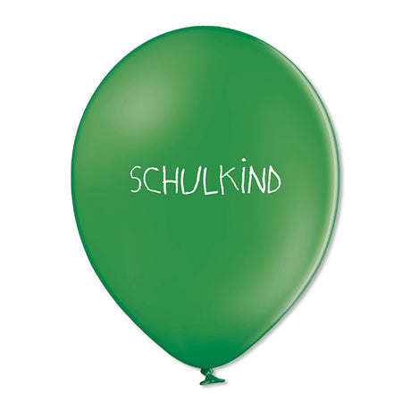 Ballons- Schulkind - korbmayer. ganz besonders. für kinder.