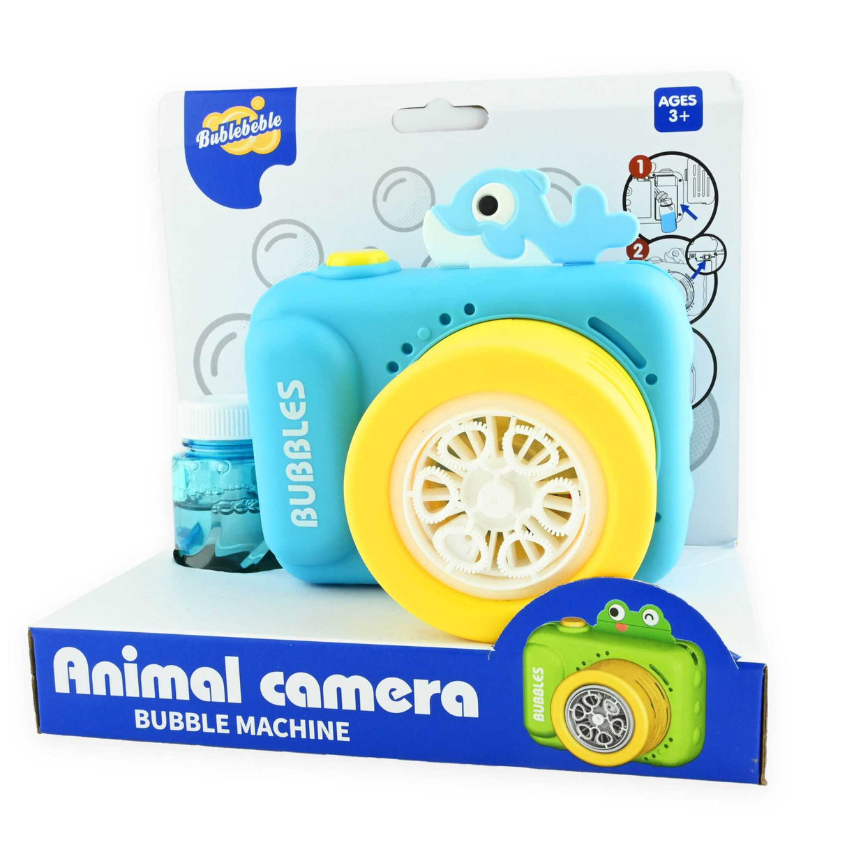 Seifenblasenmaschine Kamera Design