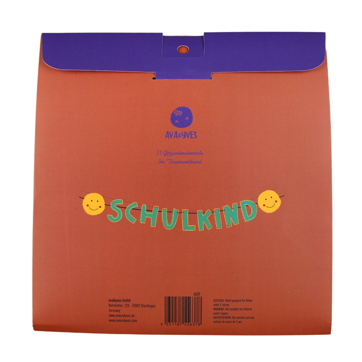 Girlande Einschulung Sunny and Friends - korbmayer. ganz besonders. für kinder.