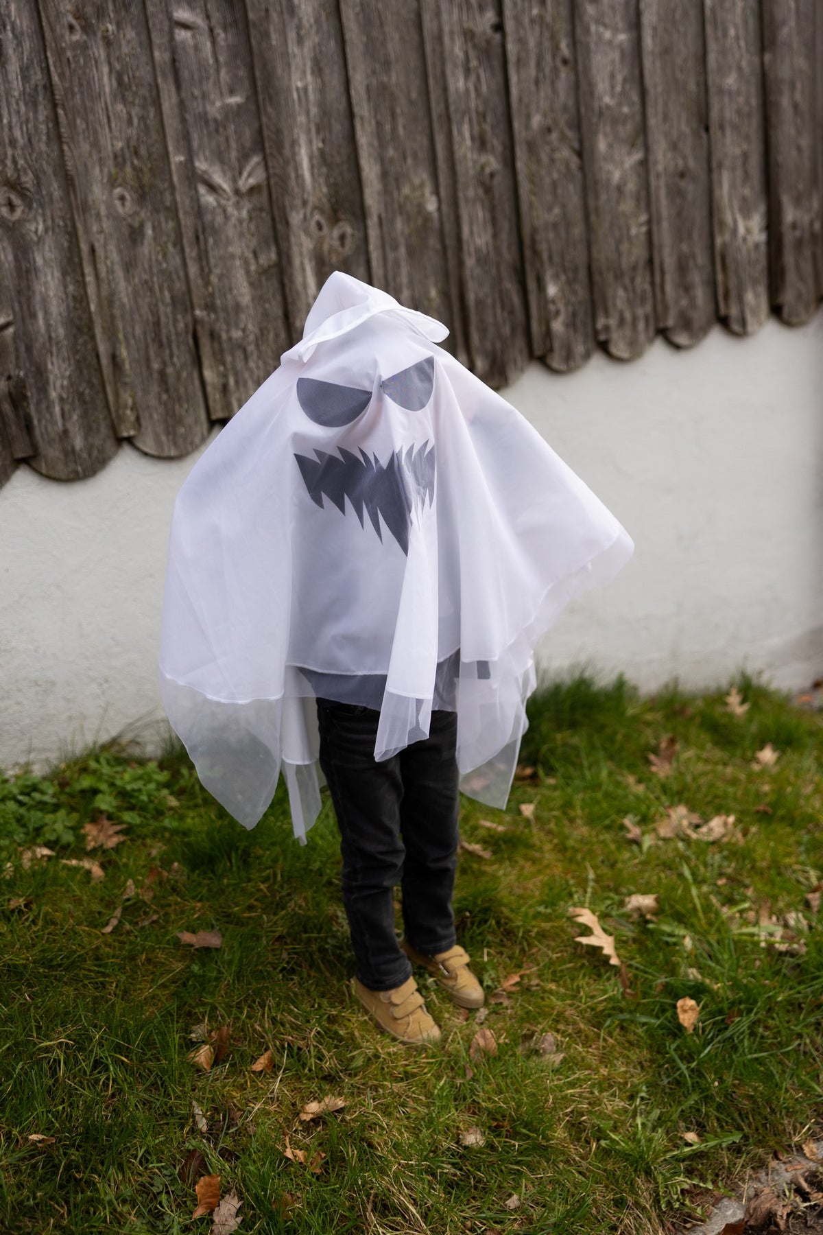 Spooky Geister Poncho 5-6 Jahre