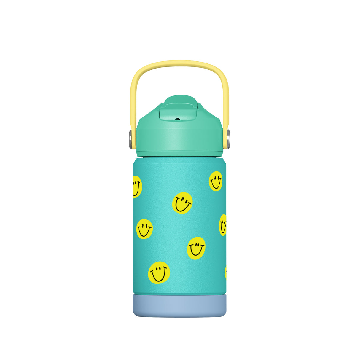 Trinkflasche Smile, türkis