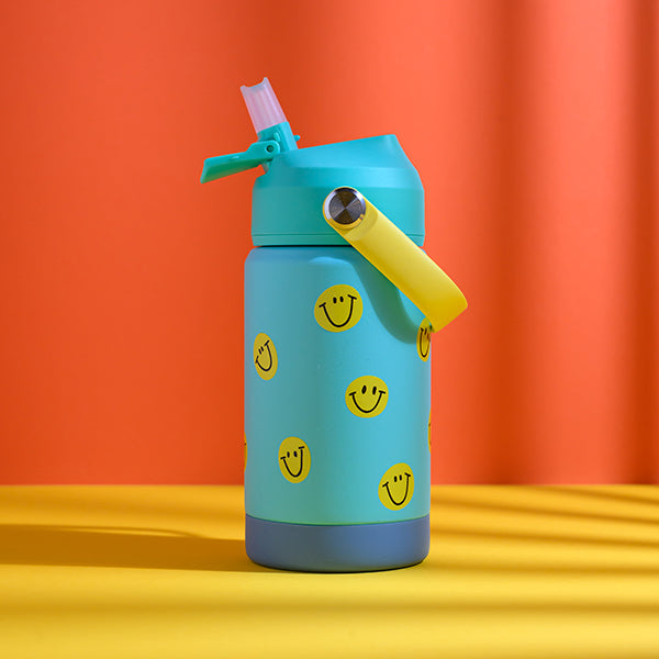 Trinkflasche Smile, türkis